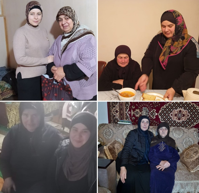 Социальные работники  поздравили своих подопечных с Международным днем инвалидов.