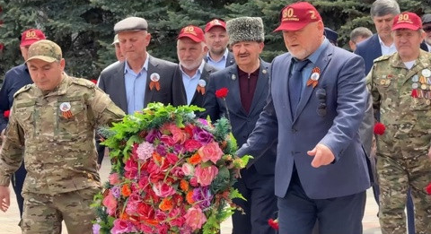 В администрации "Унцукульского района"  сегодня, состоялось празднование Дня Победы в Великой Отечественной войне с 1941 - 1945 г., в котором приняли активное участие работники КЦСОН.