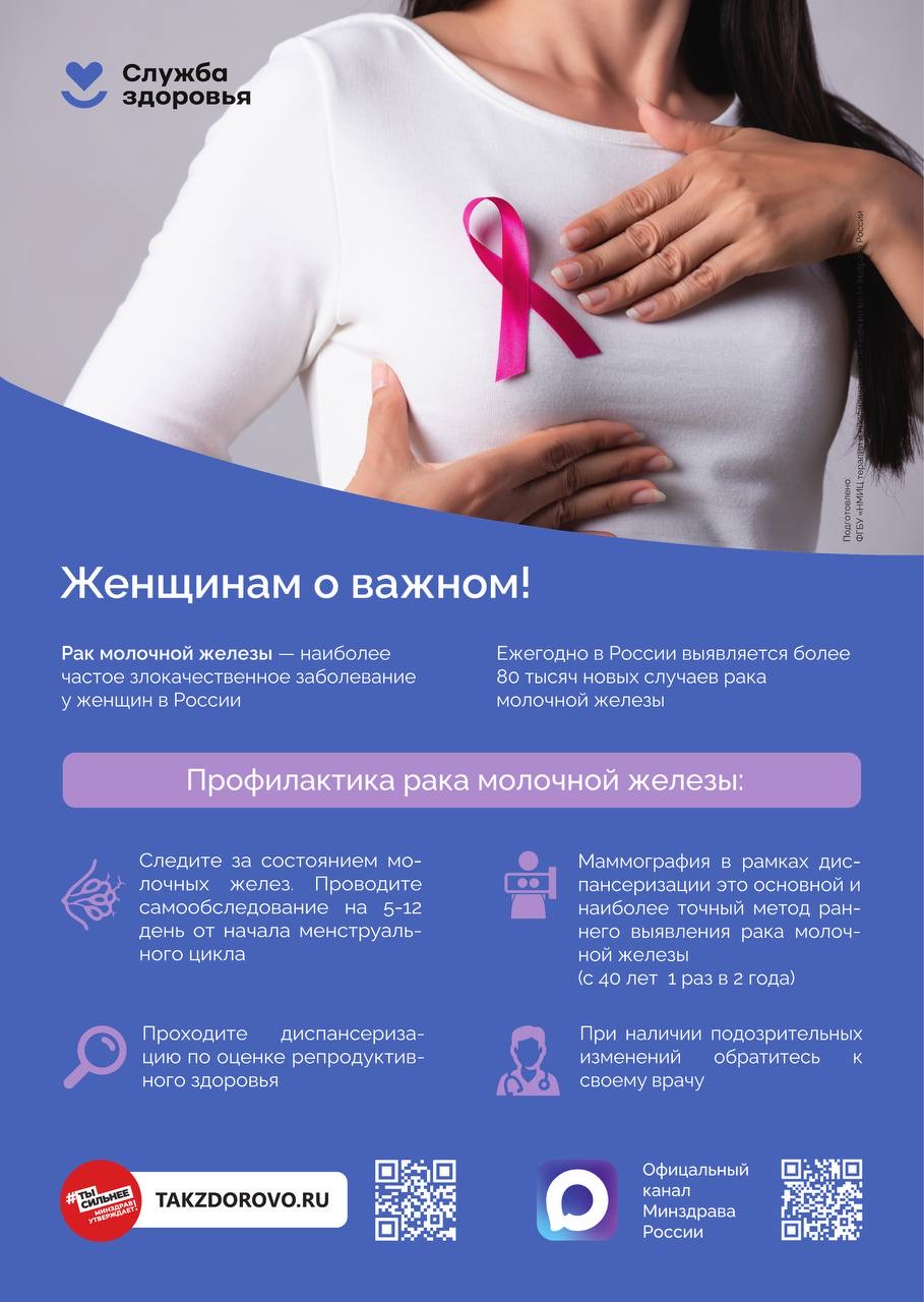 Служба здоровья информирует